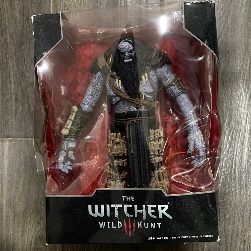 The Witcher Wild Hunt Roach Lurcher Action Figure - Gray & Black